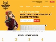 Tablet Screenshot of dollarwiseoil.com